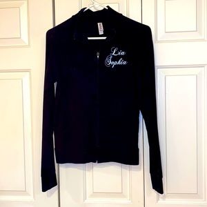 Bella Lia Sophia Party Girl light weight zip up jacket